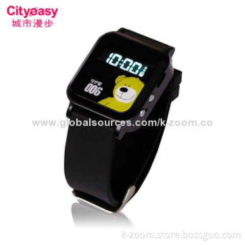 LED Watch with Dual-positioning, High-sensitivity